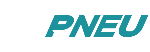 Icipneu logo with white left panel and solid teal on the right.