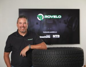 James McIntyre, VP of Sales, Canada for Sailun Tire Americas says that Rovelo offers a complete lineup of business solutions. Photo Jack Kazmierski